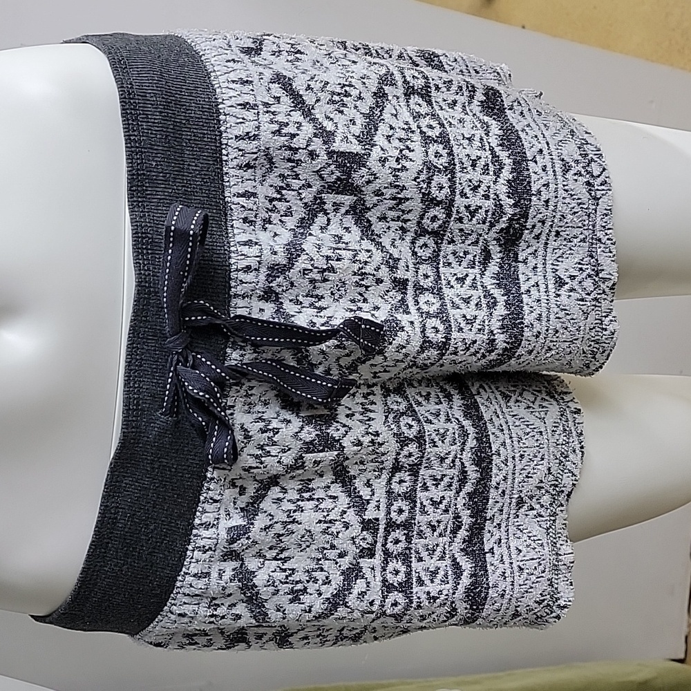 NWOT P.J. Salvage Comfy Front Tie Patterned PJ Shorts Size XL